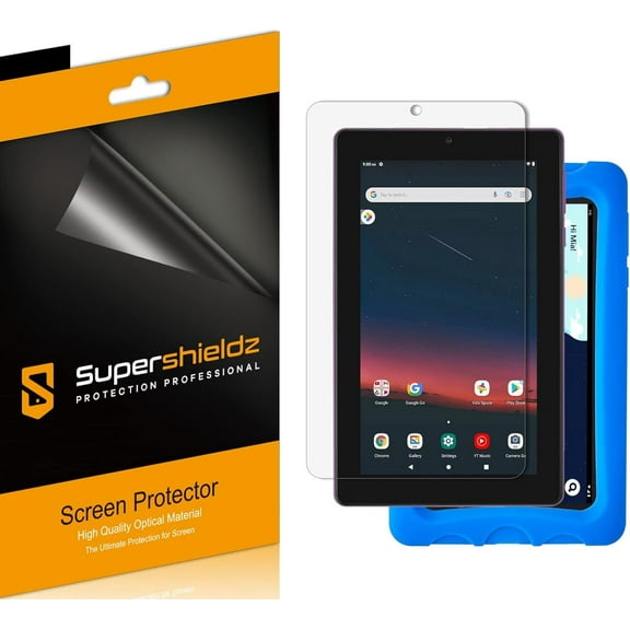 (3 Pack) Supershieldz Anti-Glare (Matte) Screen Protector Designed for Onn 7 inch Tablet Gen 3 (2022) / Onn 7 inch Kids Tablet (2022 Model)