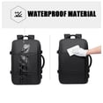 thumbnail image 3 of PENGXAING Travel Backpack Men Business Backpack School Expandable USB Bag Large Capacity 17.3 Laptop Waterproof Fashion Backpack, 3 of 9