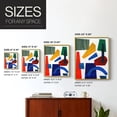 thumbnail image 4 of Colorful Shapes I in Paper Solid Wood 22 x 28 Framed Print, 4 of 6