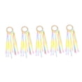 thumbnail image 4 of WEUVEB 5Pcs Dance Streamers for Children Assorted Color Silk Fiber Gymnastics Ribbon Round Handle, 4 of 8