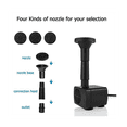 thumbnail image 4 of Solar Hydroponics Submersible Pump Multifunctional with 7 Nozzles Water Pump Filter Decorative Props Portable, 4 of 6