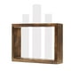 thumbnail image 1 of Jarrones de tubo de vidrio Tubo de ensayo de cristal Soporte de madera Macetas para plantas hidropónicas Pequeña, 1 of 7