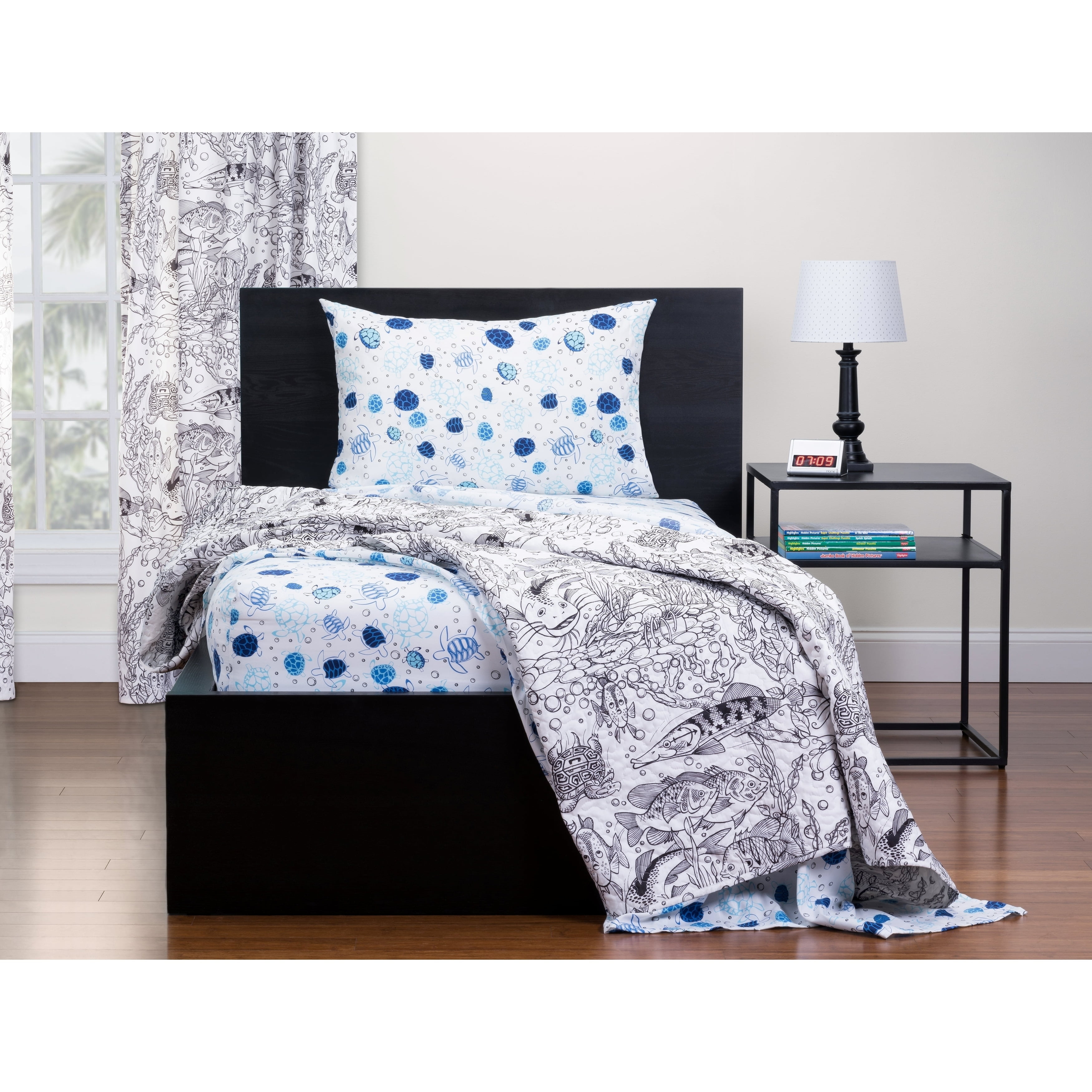 Highlights Under The Sea Hidden Pictures Full/Queen Quilt