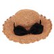 thumbnail image 2 of Sombrero de Playa Gorror de Vernao Sol Niño Juguetes Educativos Decoración de Pared Macarena Sombrero de paja Bowknot de mujer, 2 of 8