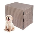 thumbnail image 3 of Dog Cage Cover, Dog Kennel Cover Dustproof Scratch- Portable  for Outdoor Grid,Black, 3 of 8