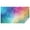 Colorful Wave Pattern, variant on Rainbow Tie Dye Mandala Pattern Rectangle Tablecloth 60"x102",Waterproof Polyester Rectangle Table Cloth, Wipeable Spillproof Polyester Tablecloth for Dining, Camping, Indoor and Outdoor