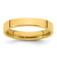 thumbnail image 5 of 14K Yellow Gold 4mm Standard Flat Comfort Fit Band Ring Size 6.5, 5 of 7