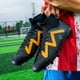 thumbnail image 3 of Zapatos de fútbol ultraligeros y cómodos para hombre, tacos deportivos de entrenamiento para césped, botas largas con picos, botas de pie de alta calidad, 3 of 5