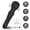 Black, variant on TLUDA Rechargeable Personal Massager, Vibrating Soft Touch Wand,10 Speeds