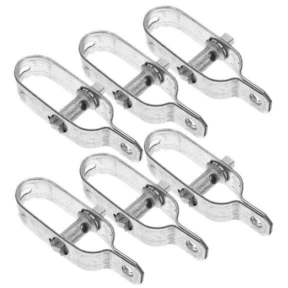 6 Pcs Chain Link Fence Parts Wire Tightening Tool Rope Tightener