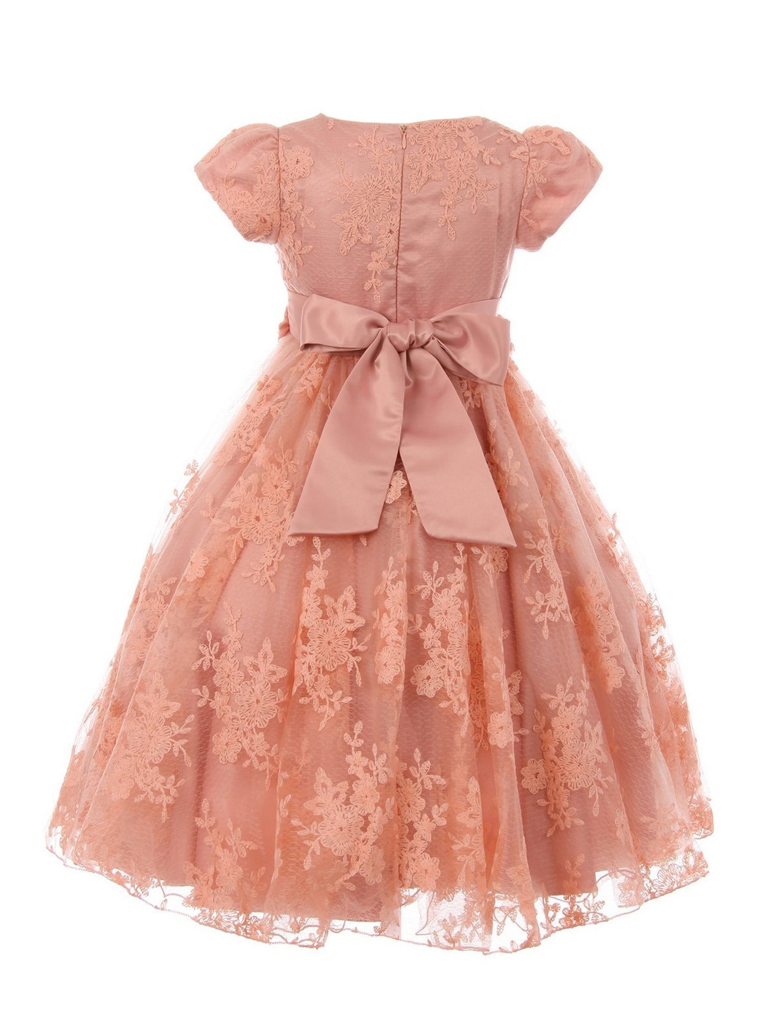dusty pink vintage dress