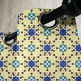 thumbnail image 3 of Ambesonne Antique Grommet Curtain, Moroccan Motif Folk, 50" x 72", Violet Blue Yellow, 3 of 6