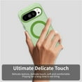 thumbnail image 7 of For Google Pixel 9 Pro 6.3" Case ,[Compatible with MagSafe] Cute Candy Color Drop Protection Slim Anti-Slip Shockproof Magnetic Phone Case,Green,For Google Pixel 9 Pro, 7 of 7