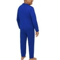thumbnail image 4 of Anti-Strip Alzheimer's Knit Jumpsuit for Men or Women-Long-Sleeve, 4 of 6