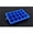 Blue, variant on tooloflife 15/24 Grids Ice Cube Tray Freezer with Lid for Restaurants Bars Home Silicone 3 Color