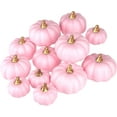 thumbnail image 2 of Artificial Pumpkins Bulk 12Pcs Assorted Sizes Harvest Lifelike Pumpkin Fake Foam Pumpkin, Lifelike Foam Decor for Autumn Wreaths, Table Scatters & Thanksgiving Displays, 2 of 6