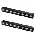 thumbnail image 1 of 2X Luz Solar Real para Patio Al Aire Libre, Letrero de Pilar, Luz Solar para Exteriores del Anochecer Al Amanecer, Letrero de Luz LED Solar para Exteriores, Letrero de 8 Luces, 1 of 7