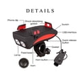thumbnail image 3 of Bicycle Mobile Phone Bracket Riding Front Light Speaker Bicycle Mobile Phone Holder Lamp, 3 of 8
