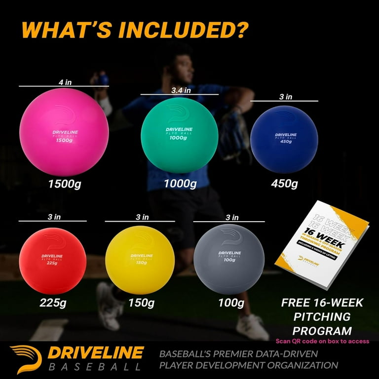 DRIVELINE BASEBALL PlyoCare Balls 6個セット Driveline PlyoCare® Balls - Individual Balls - Driveline