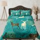 thumbnail image 1 of Navidad Juego de funda nórdica y almohadas de Navidad Reno Dormitorio Ropa de Cama Consolador, 1 of 4