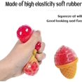 thumbnail image 2 of 6 Pcs Anti-Stress Ice Cream Toy, Anti-Stress Squeeze Toy, Stress Relief Ball Toy, Squishy Sensory Toy, Squeeze Ice Cream, Decompression Ball Toy (Random Color), 2 of 5