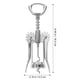 thumbnail image 5 of Corkscrew Botella de vino abreer de acero inoxidable abrebotella ala de sacacorchos, 5 of 6