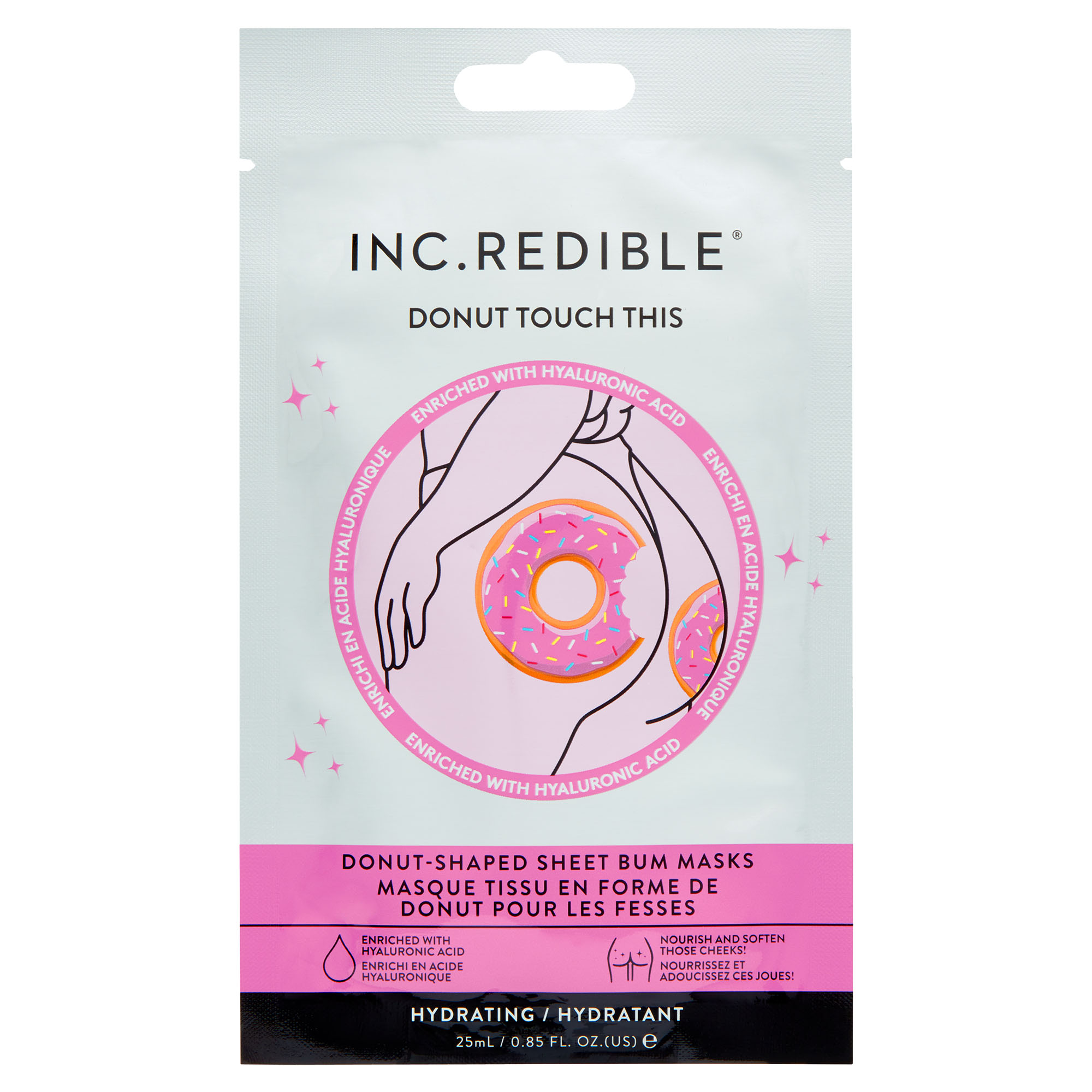 Inc.redible Donut Touch This Bum Masks