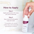 thumbnail image 3 of Kindra V Lube Silicone Base Personal Lubricant - Long-Lasting Lubrication, Non-Greasy, pH Friendly, Latex Safe, Flavorless, Glycerin-Free, Water-Friendly, Vaginal & Anal Use - 1.7 fl oz, 3 of 6