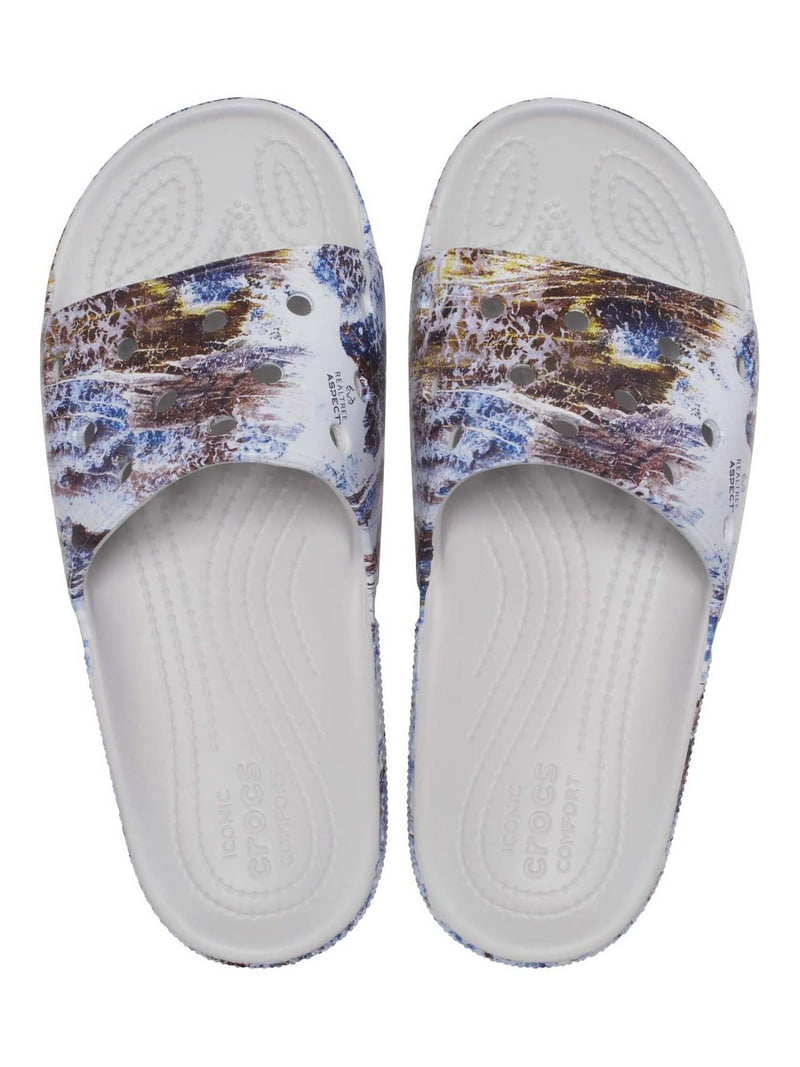 Crocs   RealTree Camo Slides /sandals/flip flops Shower shoes 1 pair Crocs Unisex Realtree Aspect Slide Sandals Comfortable  main image 2