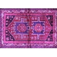 thumbnail image 1 of Ahgly Company Indoor Rectangle Persian Purple Traditional Area Rugs, 7' x 9', 1 of 4