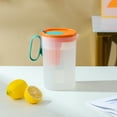 thumbnail image 4 of Plastic Water Pitcher with Lid,Mix Drinks Water Jug,Clear Pitcher with Lid 1 Gallon, Large Plastic Ice Tea Pitcher for Fridge, Juice Pitcher Water Pitcher, Sun Tea Jug, Gallon Pitcher with Lid, 4 of 8