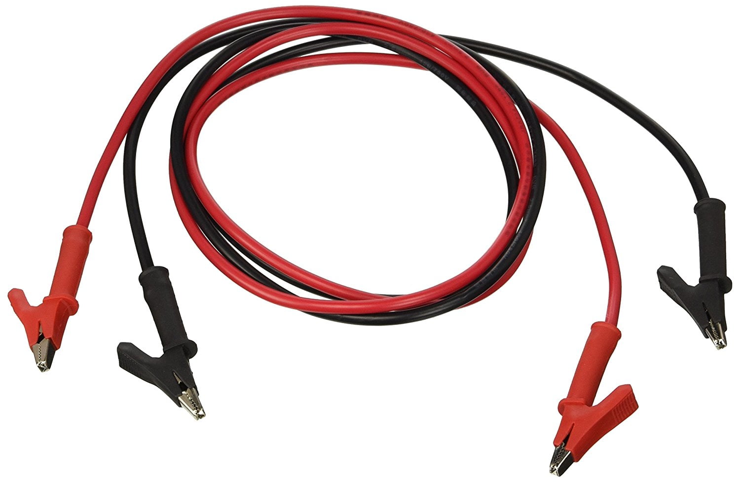 uxcell 1m Long Alligator Clip Electrical Clamp Insulated Test Lead