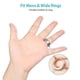 thumbnail image 5 of Ajustador de tamaño de anillo invisible Medidor de anillo Protector espaciador 8 tamaños para anillo Tomshoo  Medidor de anillo, 5 of 7