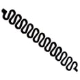thumbnail image 3 of Ruiboury 2pcs Lady Hair Styling Clip Stick Bun Maker Braid Salon Tool Hair Accessory Black, 3 of 4