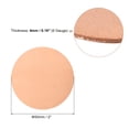 thumbnail image 2 of Uxcell Pure Copper Sheet, 2Pack 2" x 0.16" 6 Gauge T2 Copper Metal Round Plate, 2 of 5