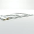 thumbnail image 4 of Ekena millwork 94 1/2"L (Adjustable 40"H to 44"H) Ashford Square Double Panel Traditional Wainscot Paneling Kit, 4 of 10