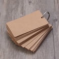 thumbnail image 5 of TEHAUX 50Set Study Card Kraft Paper Writing Messages for Professionals, 5 of 5