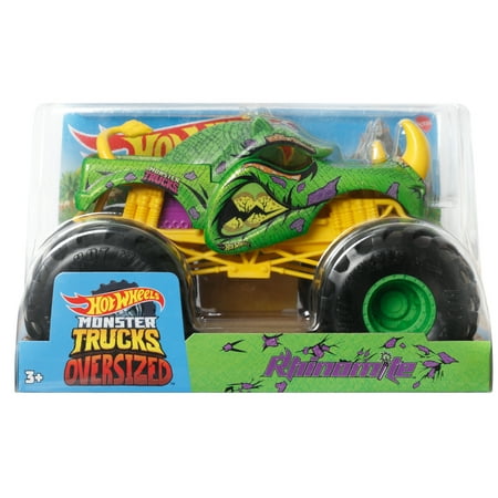 Hot Wheels Monster Trucks, Oversized Monster Truck in 1:24 Scale