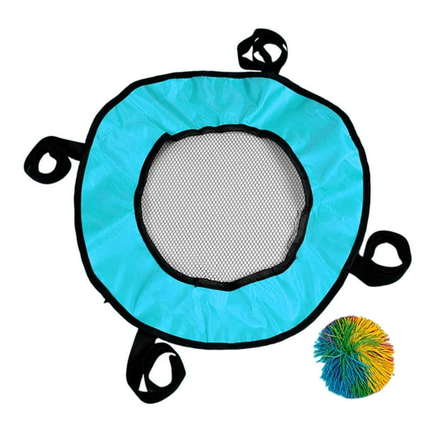 Juego de lanzamiento de pelotas, equipo de juegos para niños y niñas, regalos para lanzar y atrapar Azul