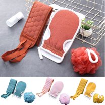 Cheer.US Body Back Scrubbers Shower Puff loofah Sponge for Men Women Exfoliating Lengthen Large Long Bath Body Brush Set,Shower Puffs Bath Sponge Loofah Towel Deluxe Experience