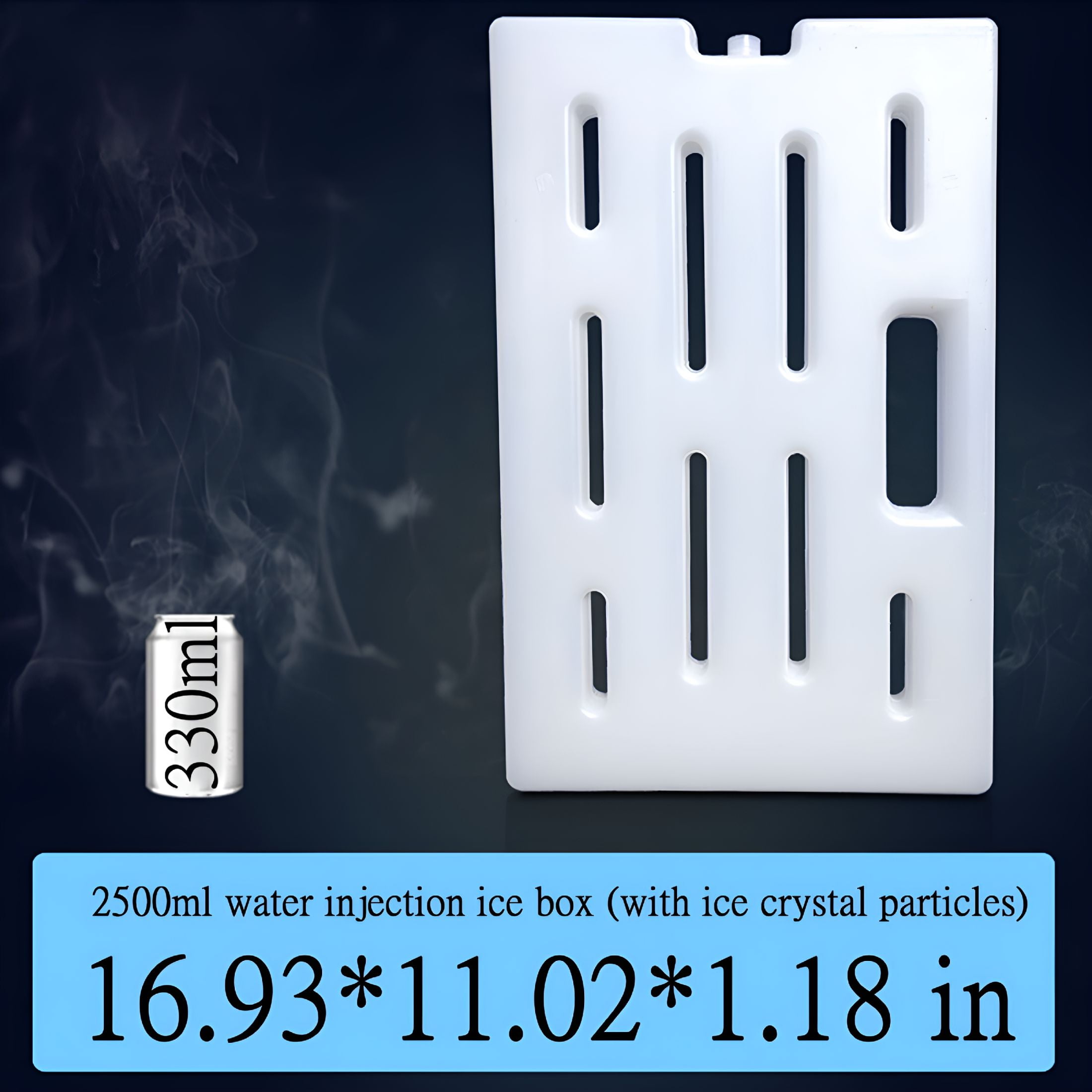 ACDANC Extra Large Ice Pack For Lunch Box - Reusable Long Lasting Cold Freezer Packs For Coolers,Beach Bags,Large Lunch Bags&Totes To Keep Food Fresh