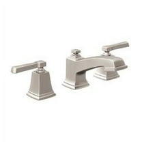Open Box Moen Boardwalk Spot Resist Brushed Nickel Two-Handle Bathroom Faucet