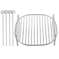 thumbnail image 1 of Air Fryer Rack Fits All 3.7qt 5.8qt Multi-purpose Double Layer Rack, 1 of 5