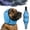 Blue, variant on Zenpup Noise Cancelling Ear Wrap, No Flap Ear Wrap for Dogs, Waterproof Dog Head Wrap