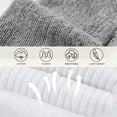 thumbnail image 4 of DOVACKA Kids 6-Pack Athletic Crew Socks, Thick Cotton with Elastic Arch Support & Ribbed Cuffs, Boys Girls 5-14 Years, 4 of 6