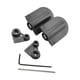 thumbnail image 5 of 2x bisagras de tocador, herrajes para muebles, reemplazos prácticos, bisagras ocultas resistentes al desgaste, bisagras de Cierre Suave para el hogar Negro, 5 of 8