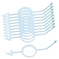 thumbnail image 1 of 10 piezas de accesorios para billar, marcador de posición de bola de alto rendimiento con Blanco, 1 of 8