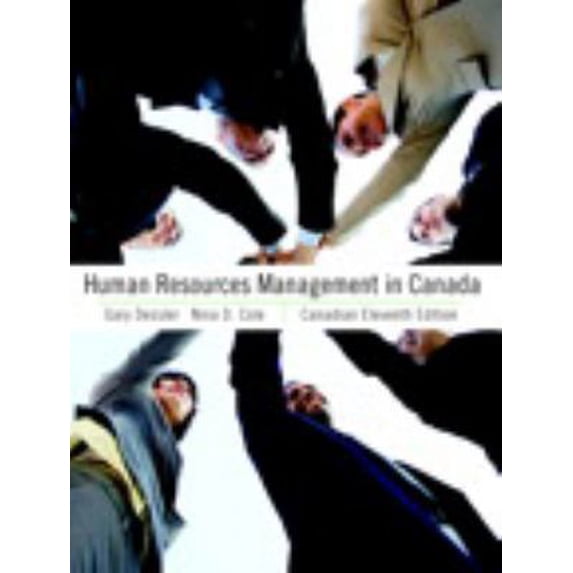 Pre-Owned Human Resources Management in Canada 11th (Paperback) 0132142414 9780132142410