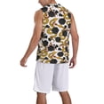 thumbnail image 2 of Sikiie Snake And Rose Basketball Jersey Reversible Men's Mesh Athletic Sports Shirts Training Practice S-4XLXX-Large, 2 of 6
