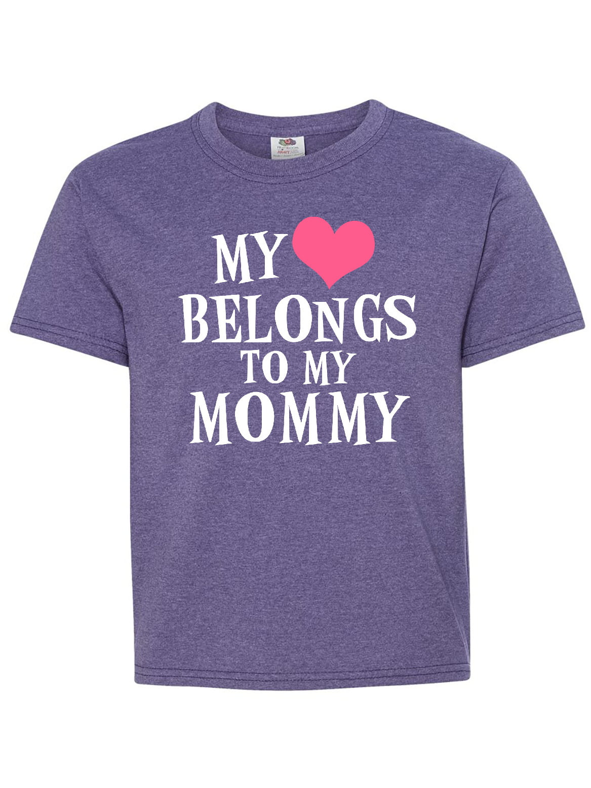 Your heart belongs to your mom Short-Sleeve Unisex T-Shirt